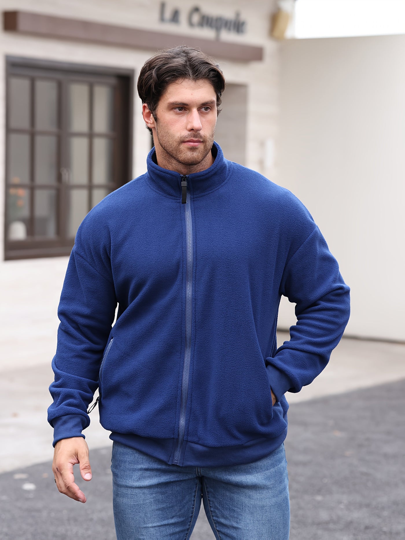 Mike | Stretch-Softshell-Fleecejacke