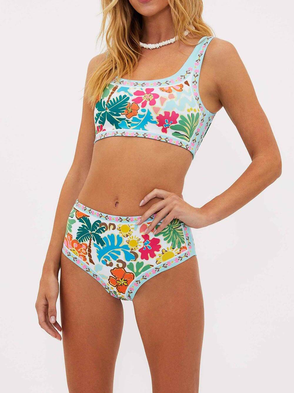 Emmie | Unterstützender Floral Stretch Bikini