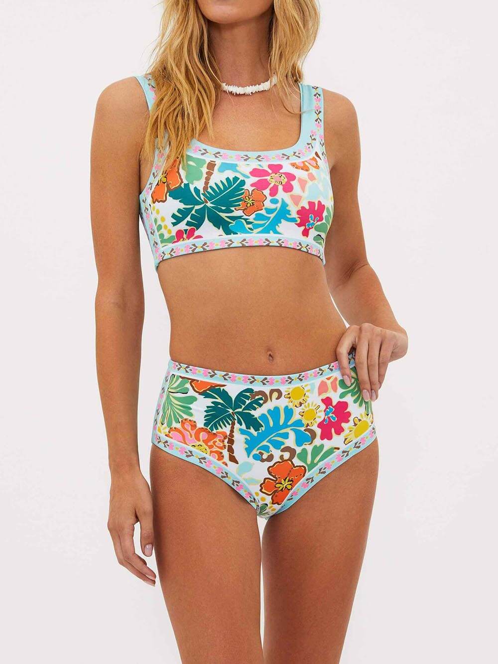 Emmie | Unterstützender Floral Stretch Bikini