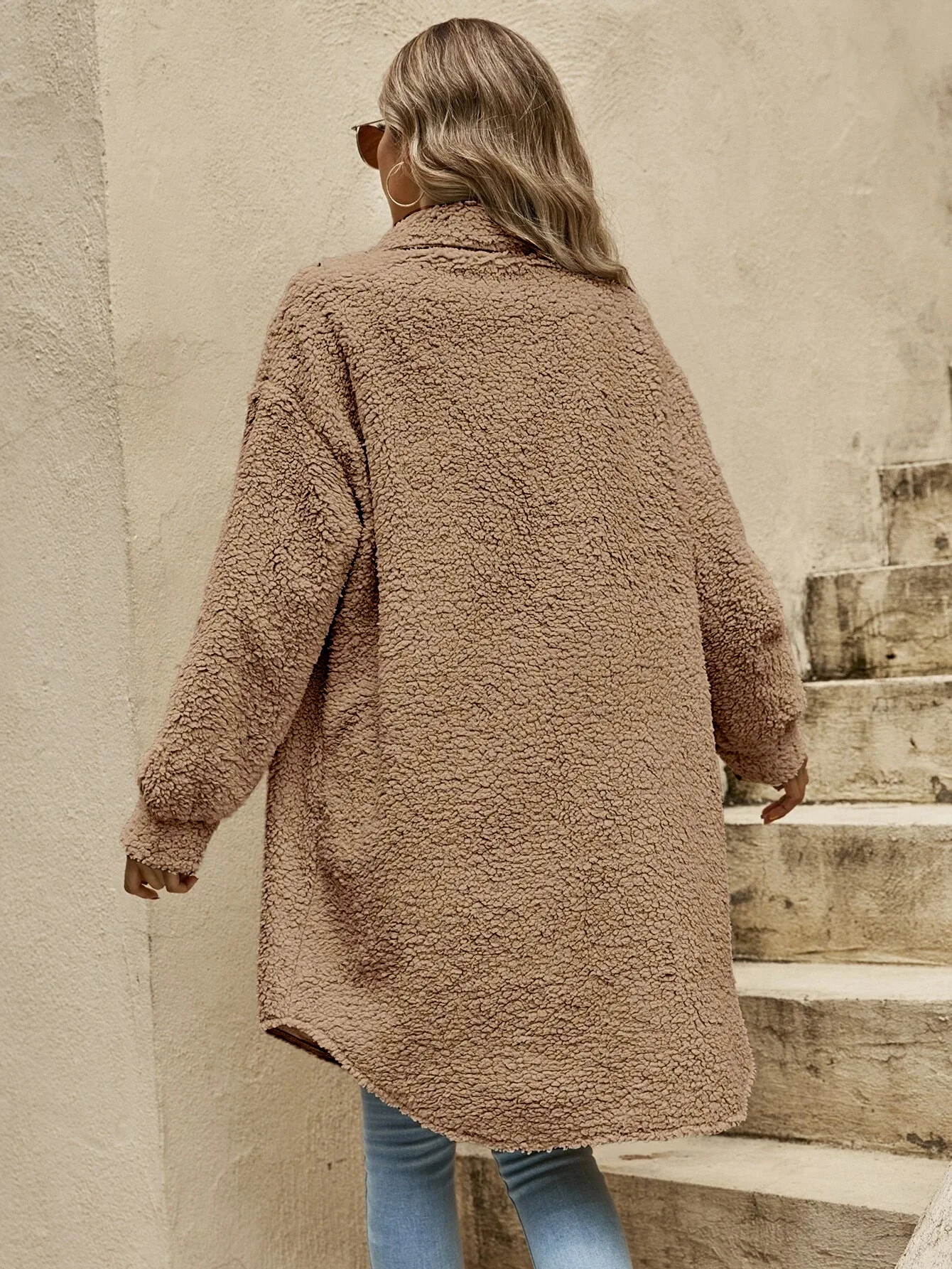 Haley | Lässige Strickjacke Büromantel