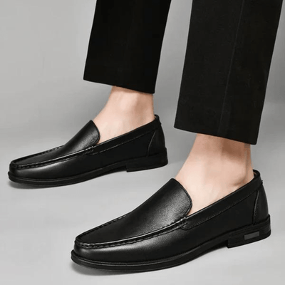 Lorenzo Italienische Leder-Slipper