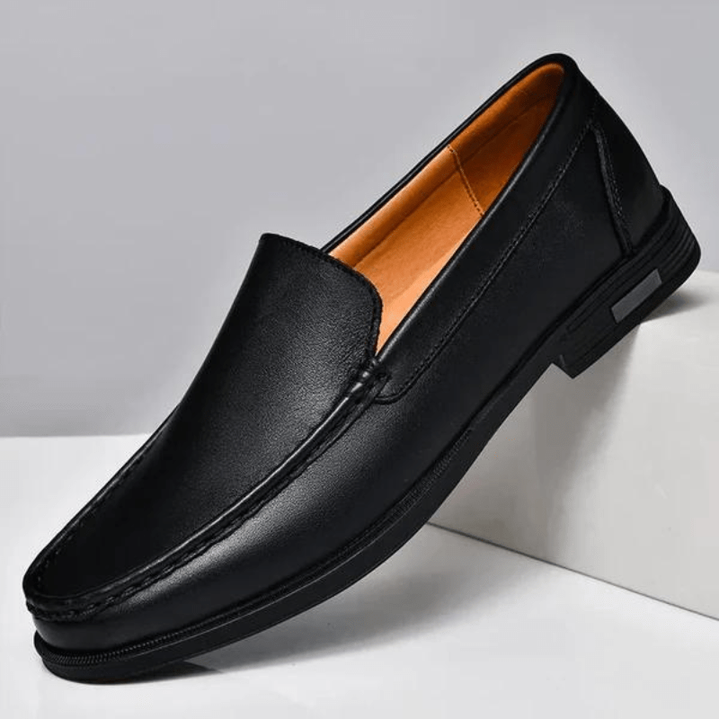 Lorenzo Italienische Leder-Slipper