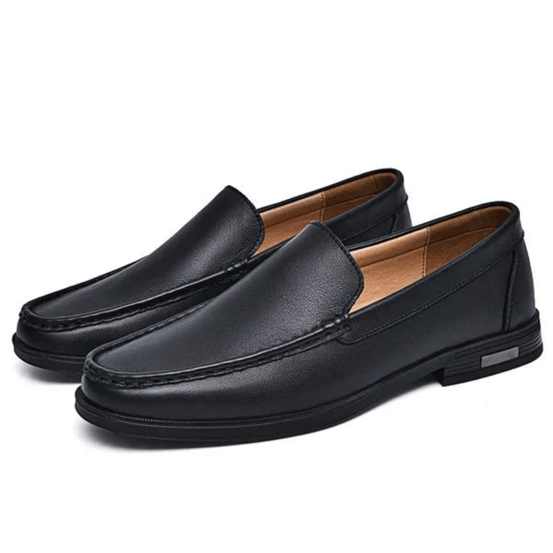 Lorenzo Italienische Leder-Slipper