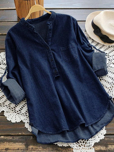 Leone | Denim Bluse