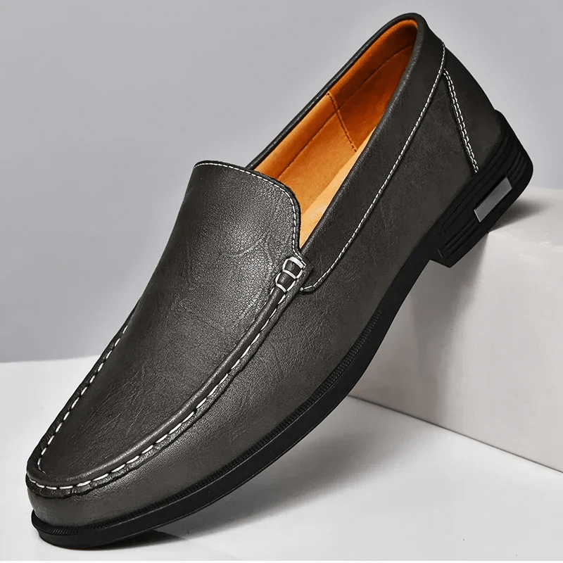 Lorenzo Italienische Leder-Slipper