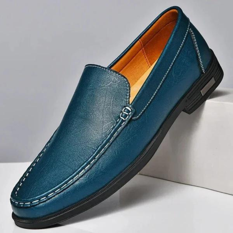 Lorenzo | Italienische Slipper aus echtem Leder