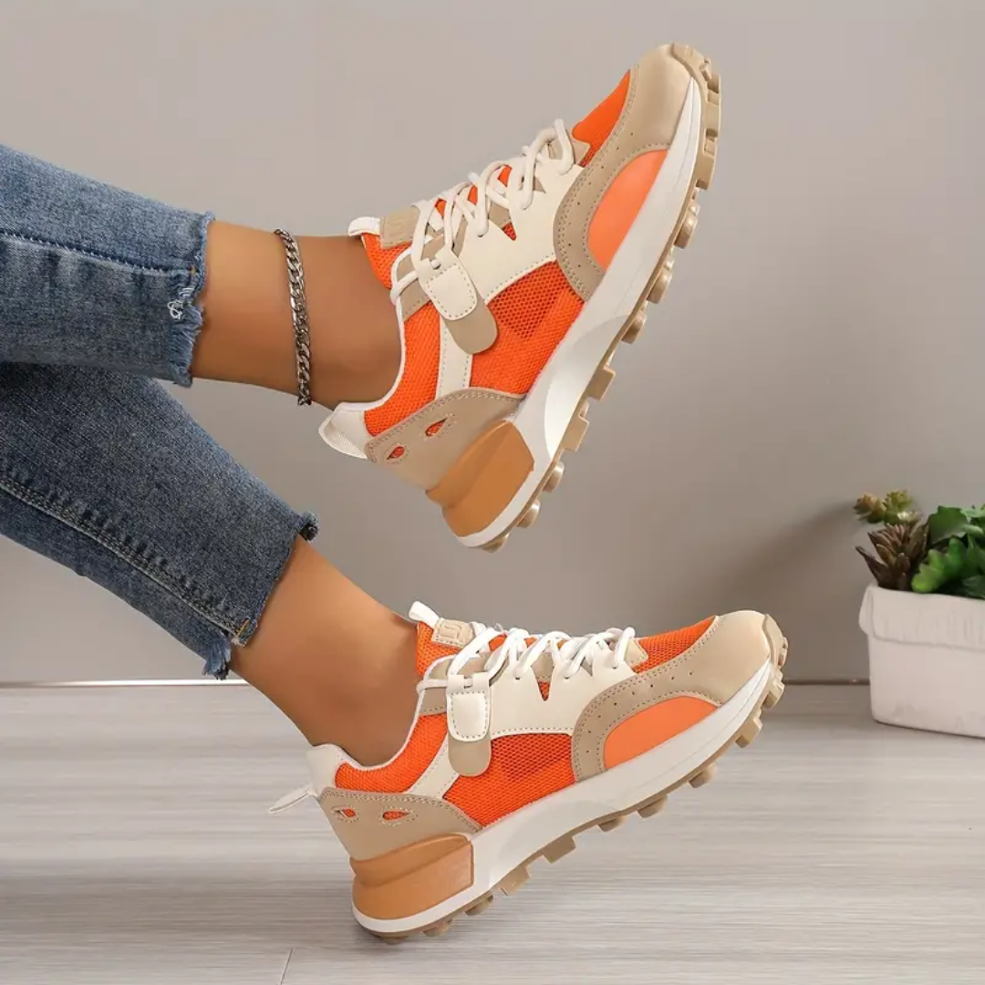 Dee | Orangefarbene Schuhe