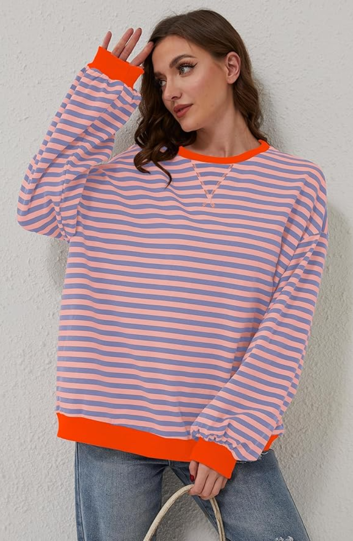 Monika | Gestreifter Pullover