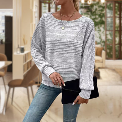 Lucina | Strukturierter Pullover