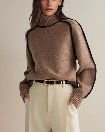 Aldea | Eleganter Rollkragenpullover