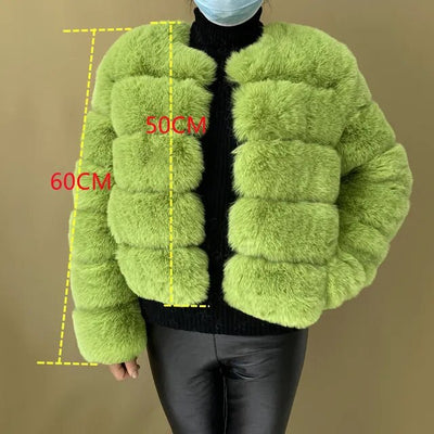 Emerald | Flauschige Jacke