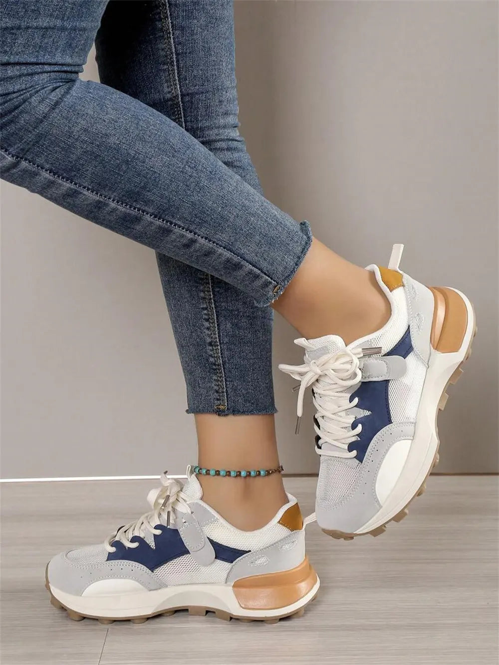 Dee | Orangefarbene Schuhe