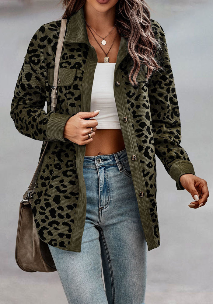 Connie | Leoparden-Strickjacke