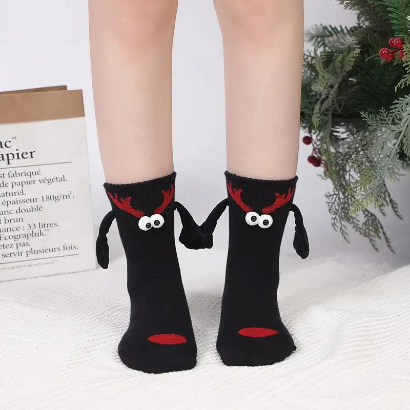 🎄🧦Weihnachten Hand in Hand Socken | 1+1 FREI