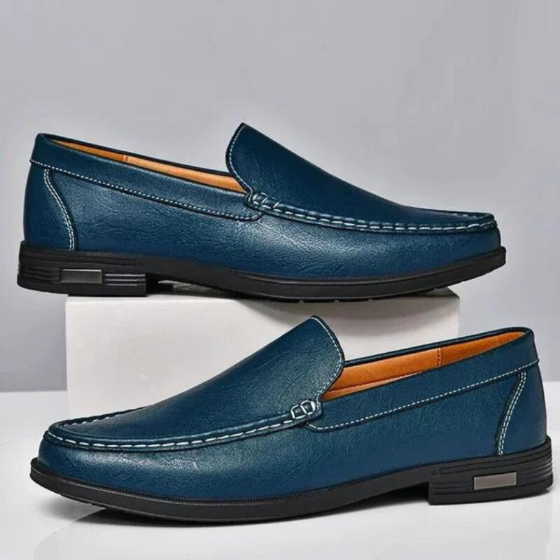 Lorenzo | Italienische Slipper aus echtem Leder