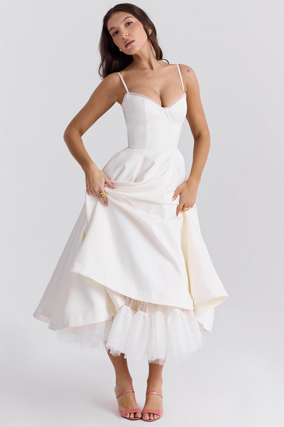 Frieda | Elegantes Schlankmachendes Kleid