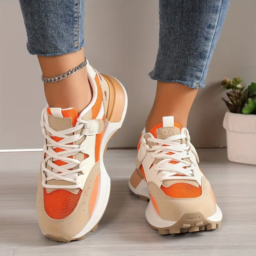 Dee | Orangefarbene Schuhe