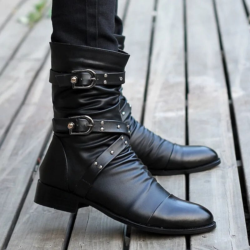 Gerhard | Stiefel aus Vintage-Leder