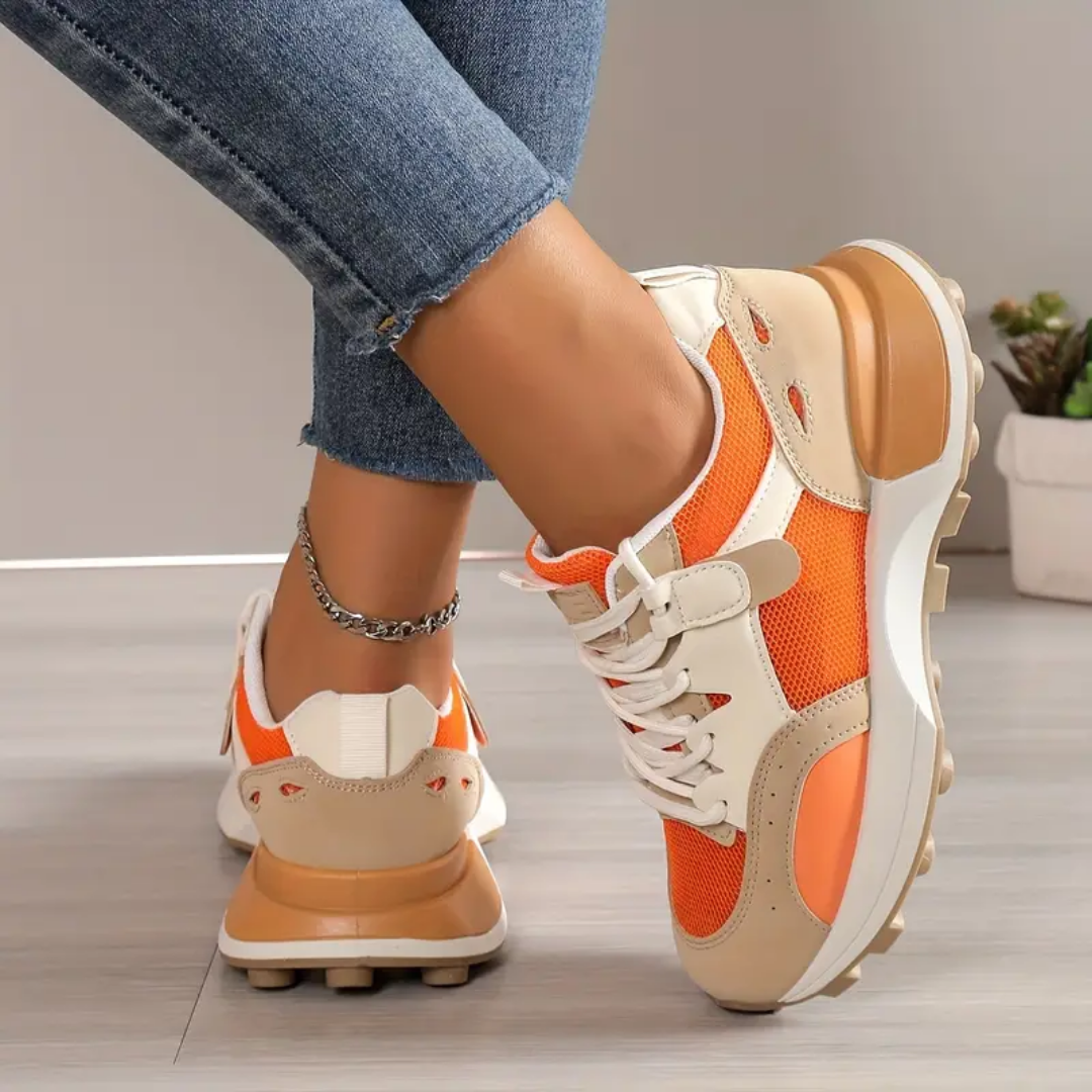 Dee | Orangefarbene Schuhe