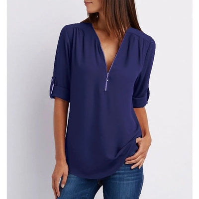 Trudi | Lockere stilvolle Bluse