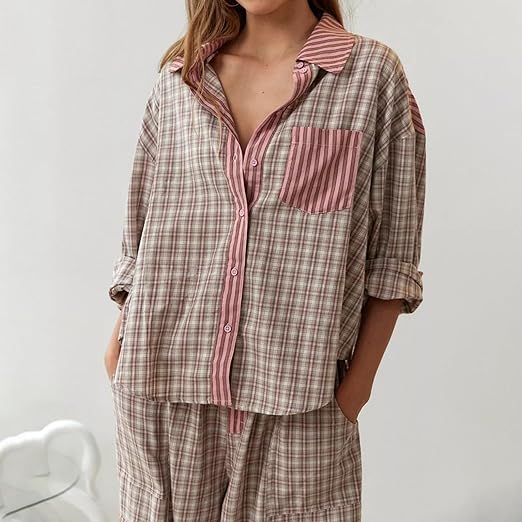 Johanna | Kuscheliges & lockeres Pyjama-Set