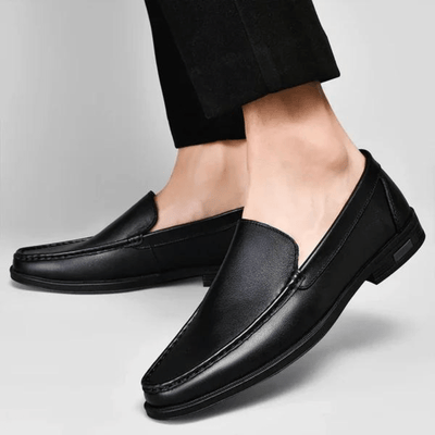 Lorenzo Italienische Leder-Slipper