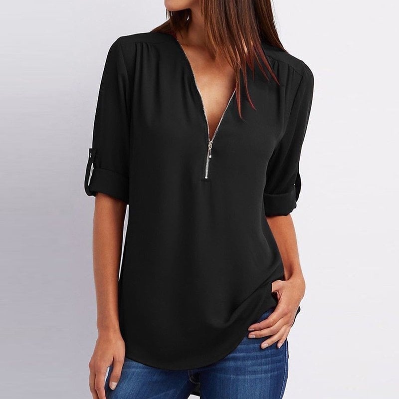 Trudi | Lockere stilvolle Bluse