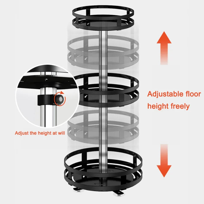 TurnTable | 360° drehbares Lagerregal