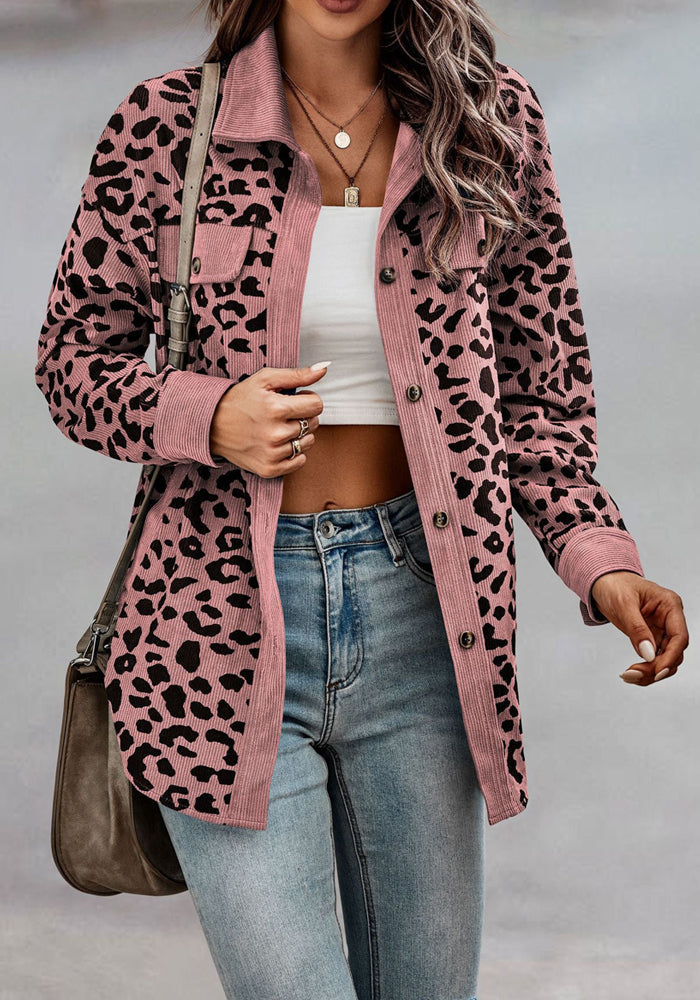 Connie | Leoparden-Strickjacke