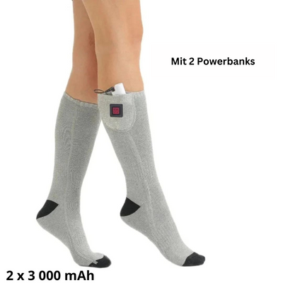 BEHEIZTE SOCKEN MIT EINSTELLBARER TEMPERATUR - UNISEX