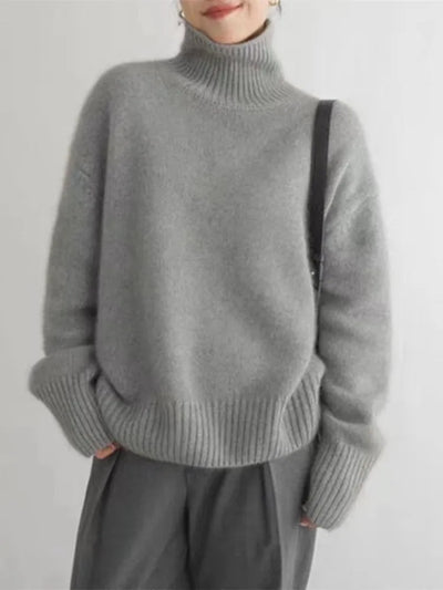 Mila | Stilvolles Rollkragenpullover