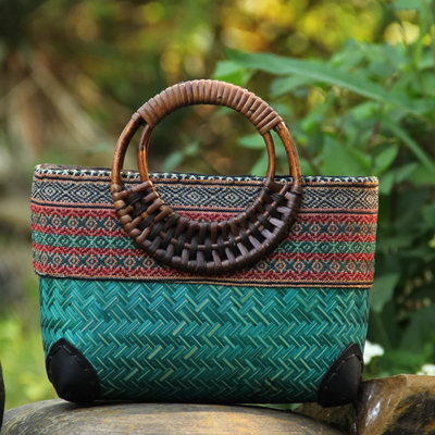 BOHEMIAN COUTURE HANDGEWEBTE TASCHE