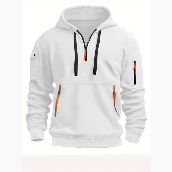 Adriano | Halber Reißverschluss Hoodie