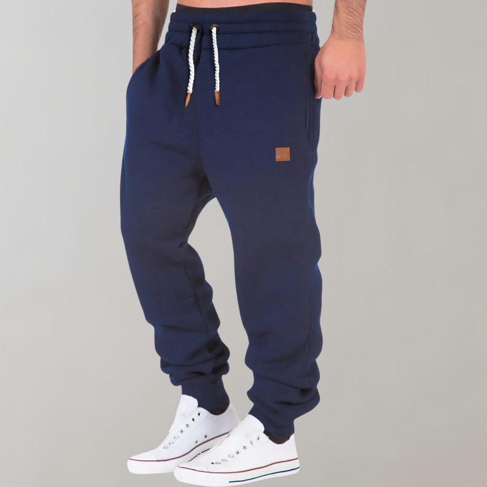 Blauwe joggingbroek voor heren