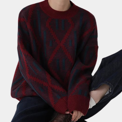 Maik | Moderner Strickpullover