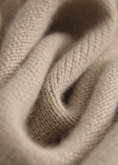 Abelia | Camel Rollkragenpullover