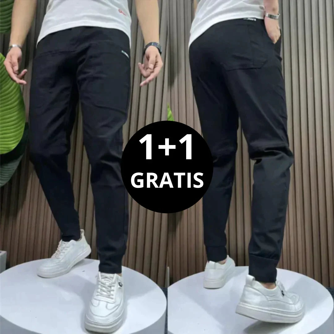 Miro | Dehnbare Cargohose 1+1 GRATIS