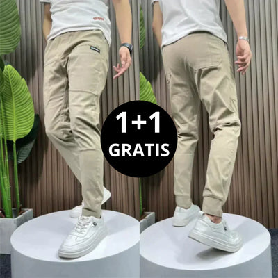 Miro | Dehnbare Cargohose 1+1 GRATIS