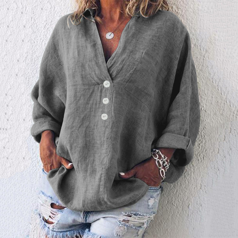 Caroline | Baumwolle - Pullover aus Leinen