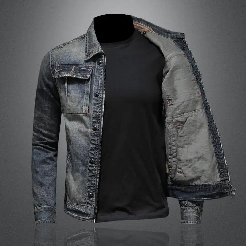 Felix | Retro-Denim-Jacke