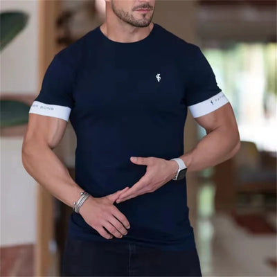 Friedrich | Muscle Fit T-Shirt mit kurzen Ärmeln