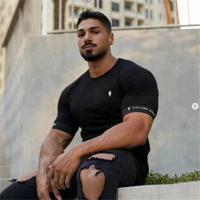 Friedrich | Muscle Fit T-Shirt mit kurzen Ärmeln