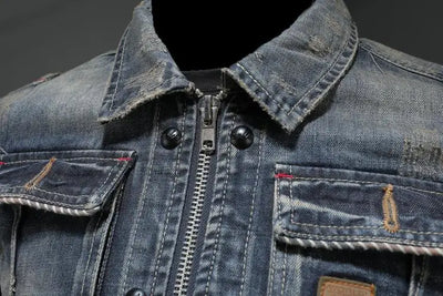 Felix | Retro-Denim-Jacke