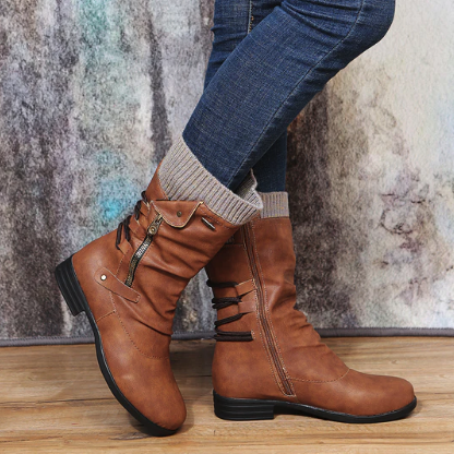 Super Komfortable & Kuschelige Damen Winterstiefel