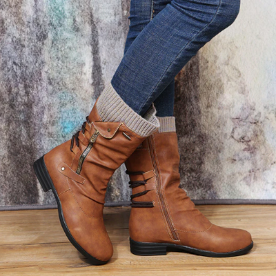 Super Komfortable & Kuschelige Damen Winterstiefel