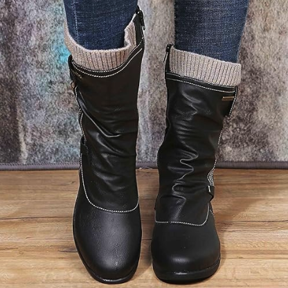 Super Komfortable & Kuschelige Damen Winterstiefel