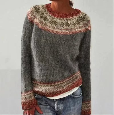 Frieda | Bequemer Wollpullover