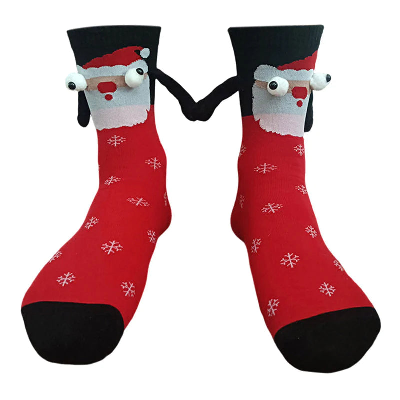 🎄🧦Weihnachten Hand in Hand Socken | 1+1 FREI