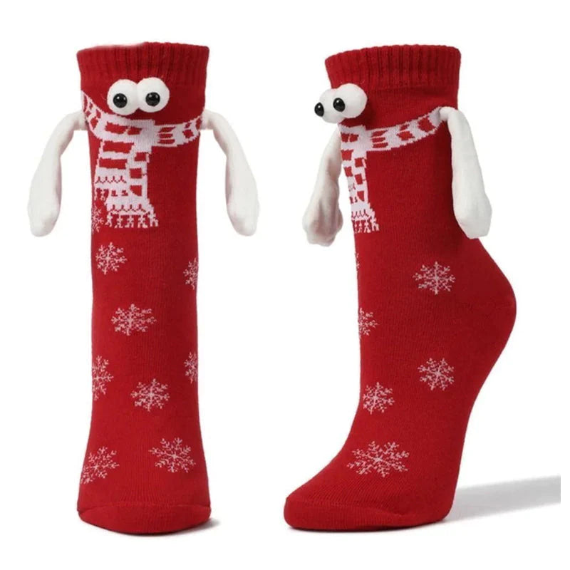 🎄🧦Weihnachten Hand in Hand Socken | 1+1 FREI