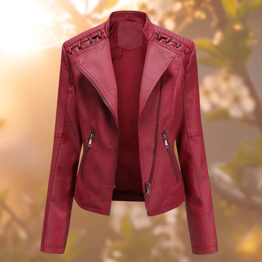 Amalia | Stylische Lederjacke